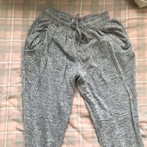 ROXY Women’s Heather Grey Cozy Sweatpants/Joggers